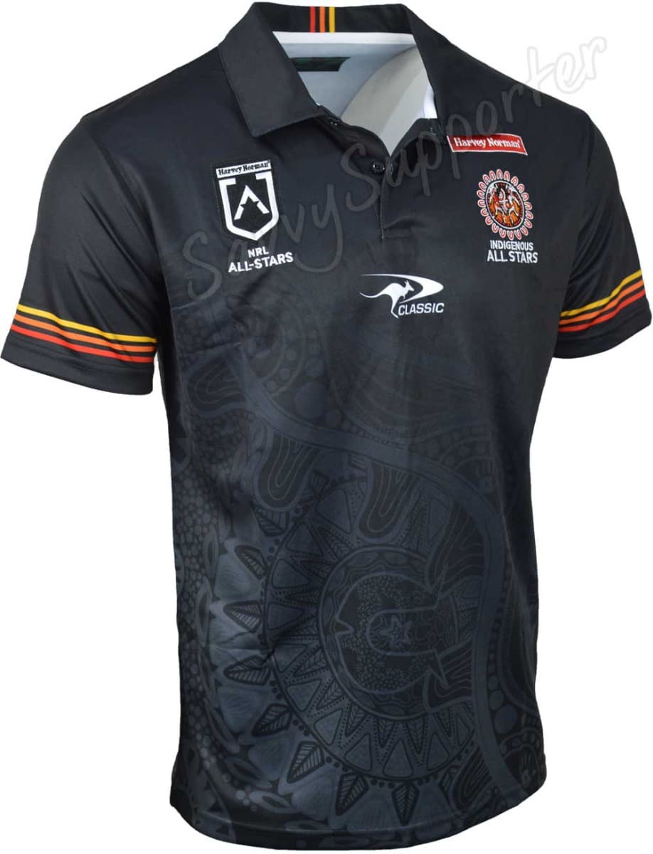 Indigenous All Stars 2024 NRL Mens Team Polo Shirt