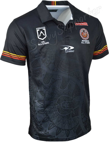 Indigenous All Stars 2024 NRL Mens Team Polo Shirt