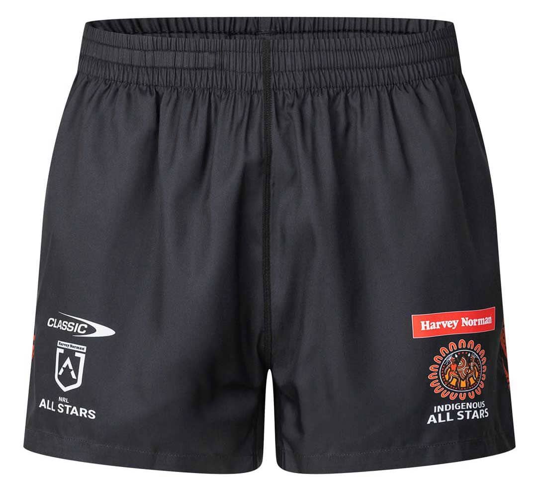 Indigenous All Stars 2025 NRL Mens Performance Gym Shorts