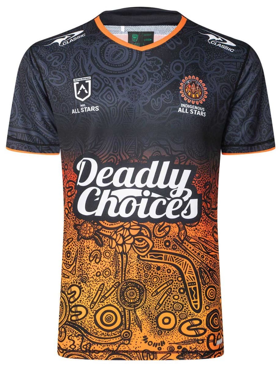 Indigenous All Stars 2025 NRL Mens Training Shirt