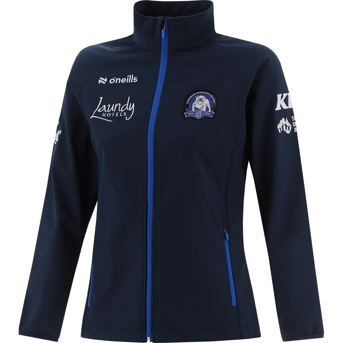 Canterbury Bulldogs 2025 NRL Ladies Softshell Jacket