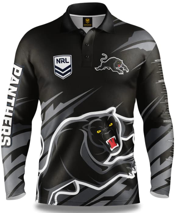 Penrith Panthers NRL Mens Ignition Fishing Shirt
