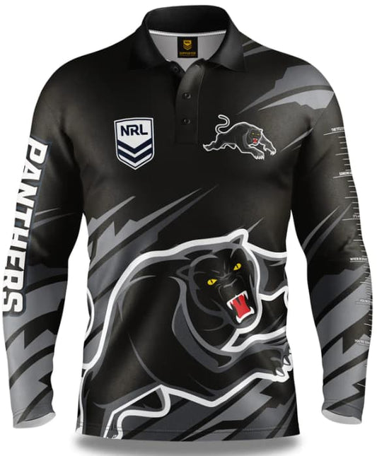 Penrith Panthers NRL Mens Ignition Fishing Shirt