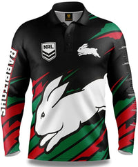 South Sydney Rabbitohs NRL Mens Ignition Fishing Shirt