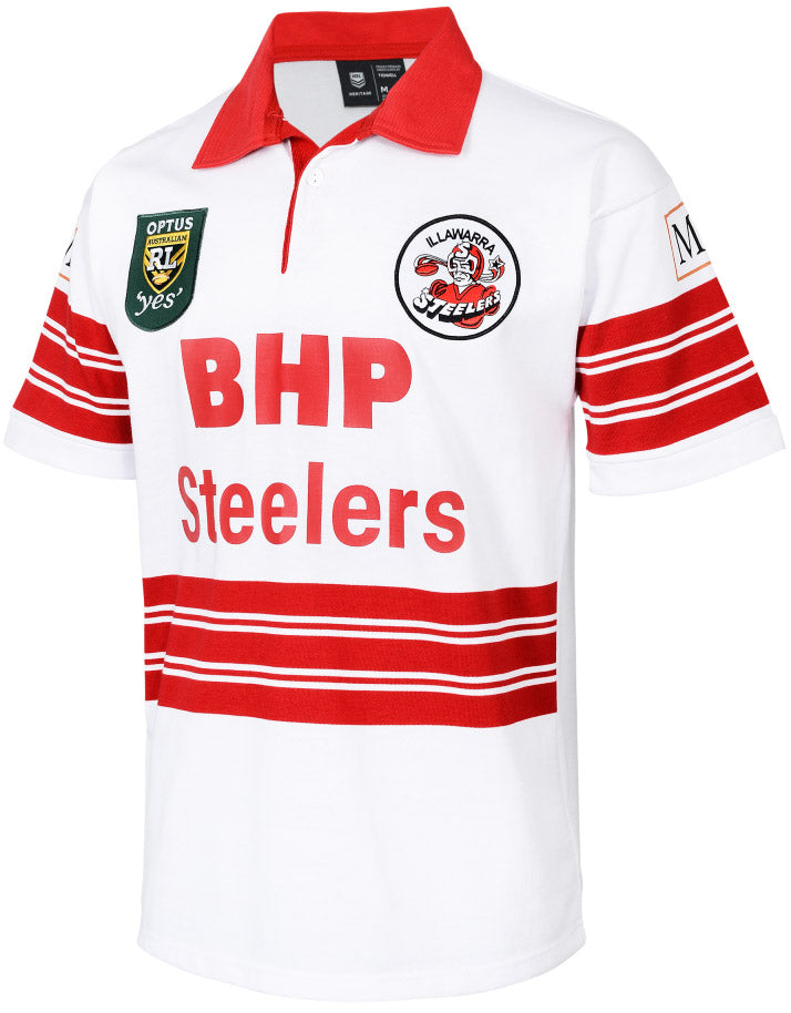 Illawarra Steelers 1997 NRL Mens Retro Away Jersey