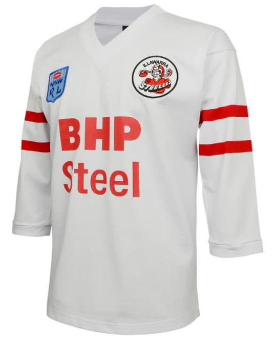 Illawarra Steelers 1987 Mens Away Retro Jersey