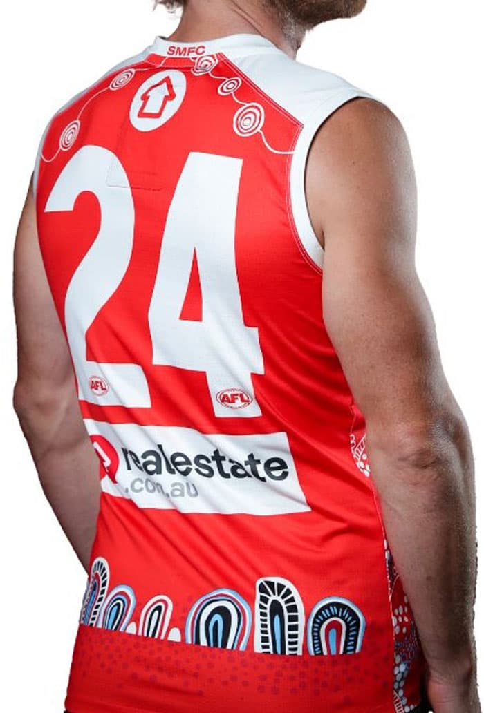 Sydney Swans 2025 AFL Mens Indigenous Guernsey