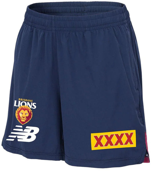 Brisbane Lions 2026 AFL Mens Travel Shorts