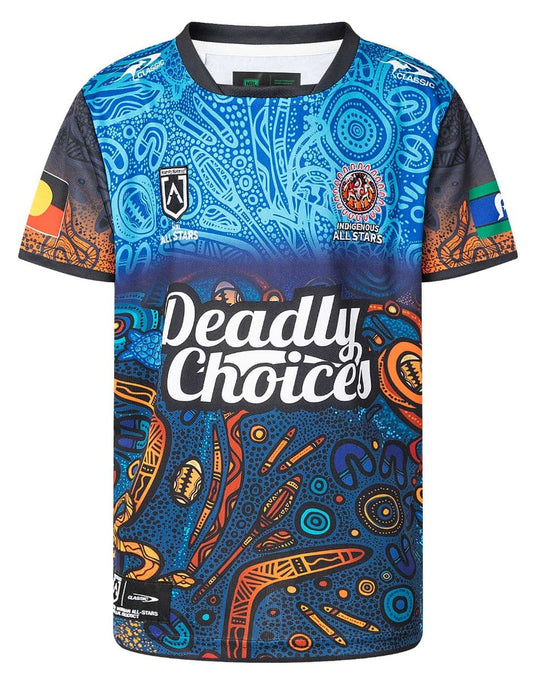 Indigenous All Stars 2025 NRL Kids On Field Jersey
