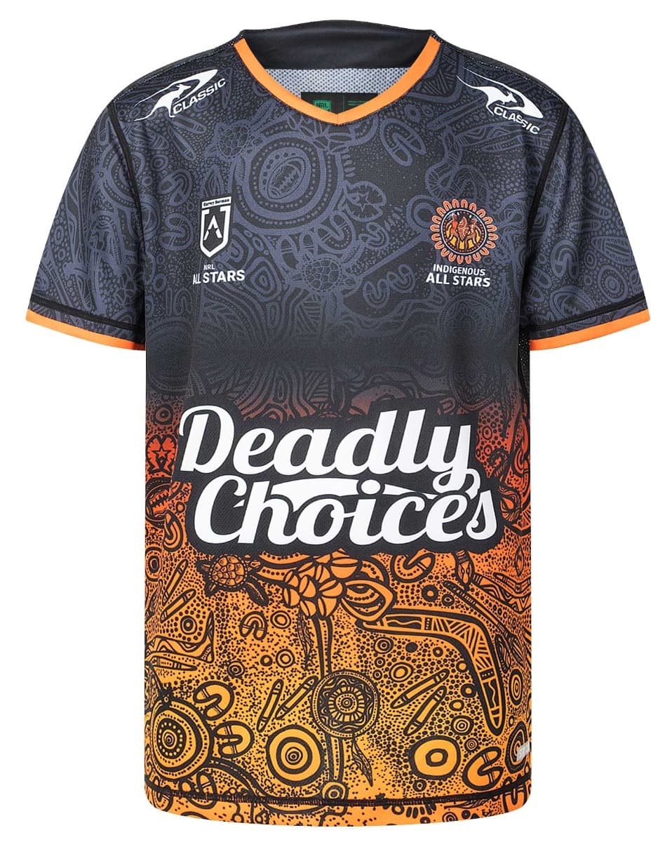 Indigenous All Stars 2025 NRL Kids Training Shirt