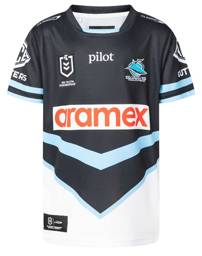 Cronulla Sharks 2025 NRL Kids Away Jersey