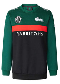 South Sydney Rabbitohs 2025 NRL Mens Crew Fleece Jumper