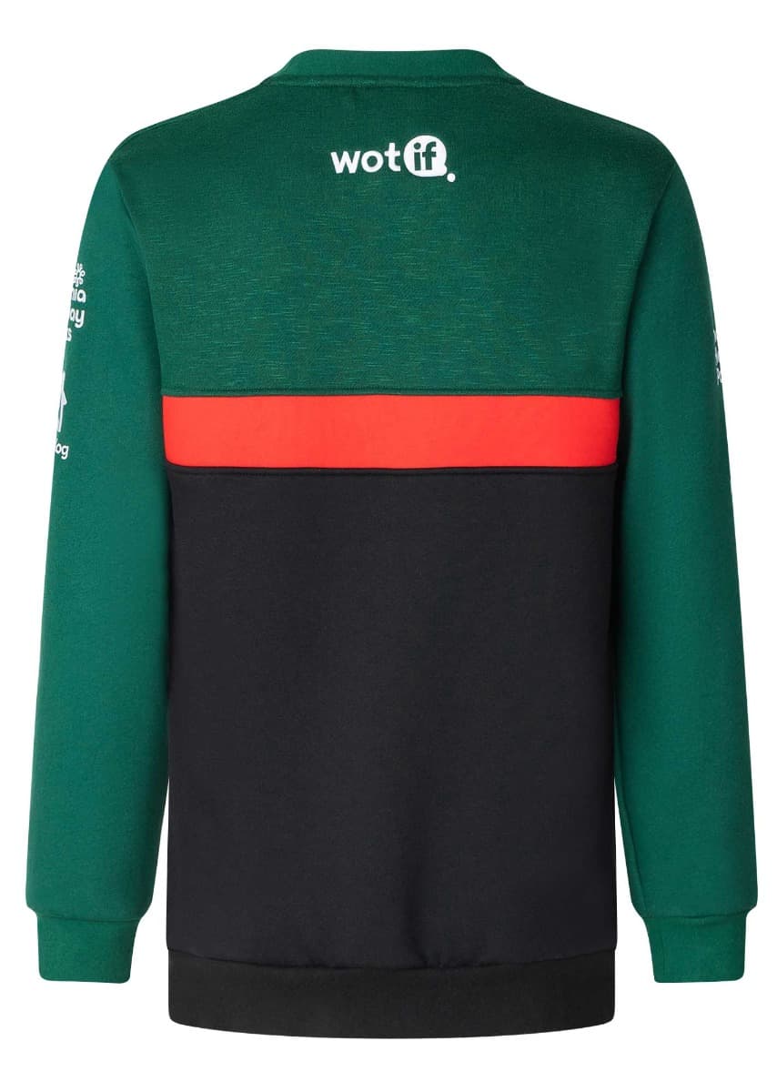 South Sydney Rabbitohs 2025 NRL Mens Crew Fleece Jumper