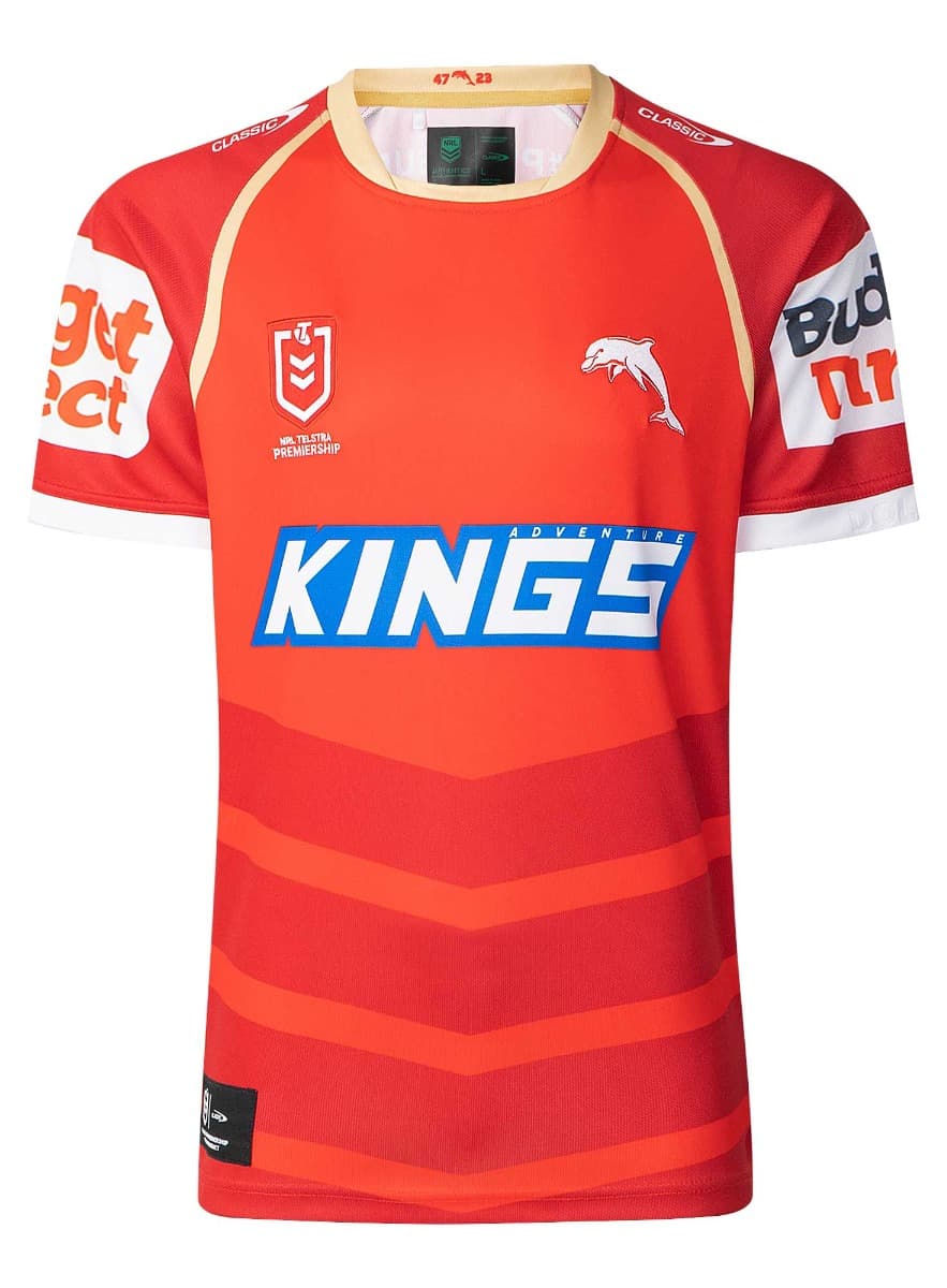 Dolphins 2025 NRL Mens Home Jersey