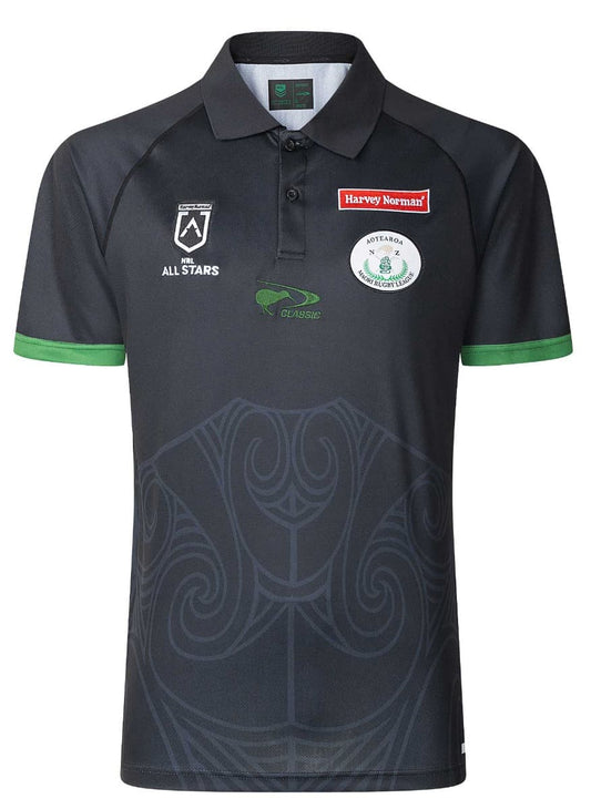 New Zealand Maori All Stars 2025 NRL Mens Polo Shirt