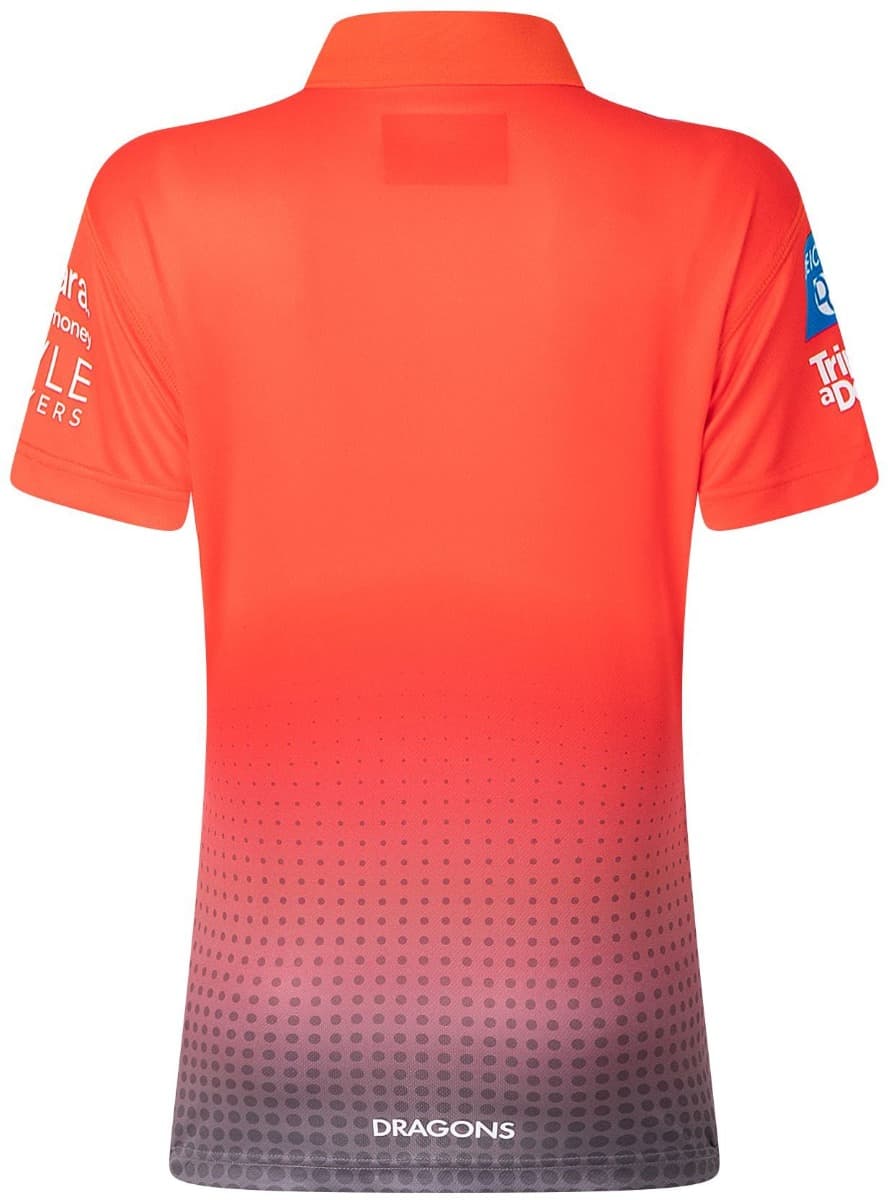 St George Dragons 2025 NRL Ladies Media Polo Shirt