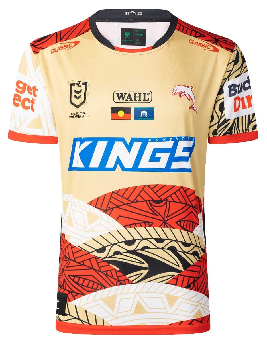Dolphins 2025 NRL Mens Indigenous Jersey