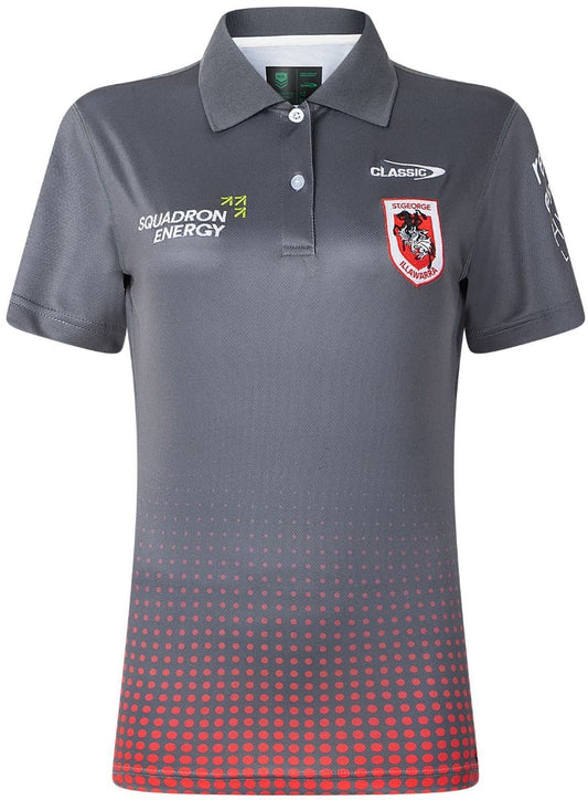St George Dragons 2025 NRL Ladies Team Polo Shirt
