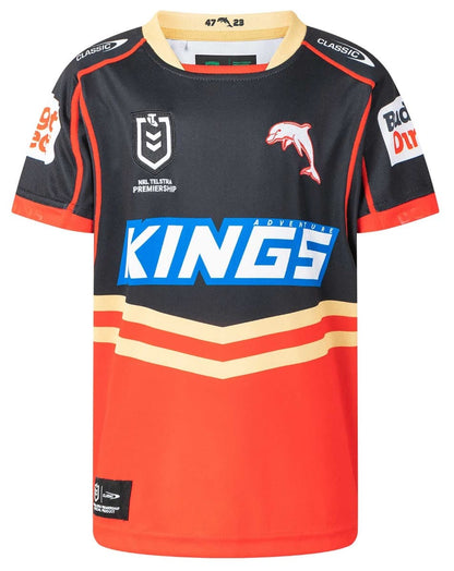 Dolphins 2025 NRL Kids Away Jersey