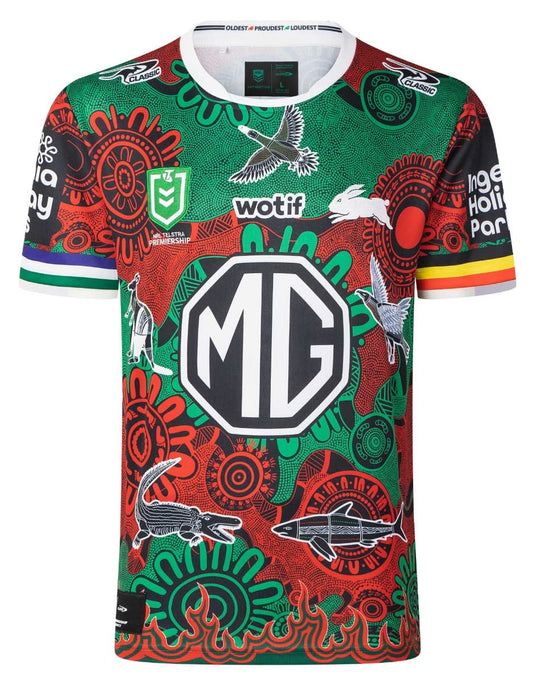 South Sydney Rabbitohs 2025 NRL Mens Indigenous Jersey