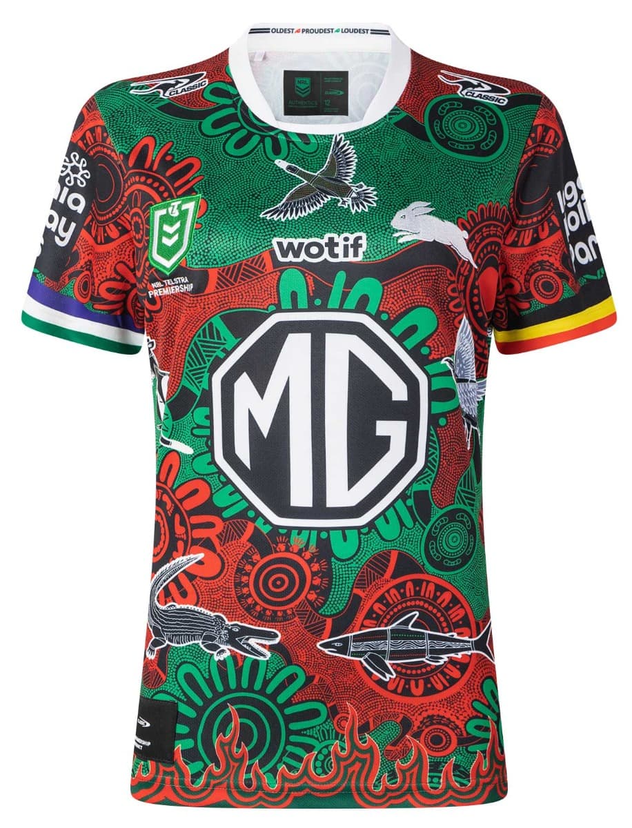 South Sydney Rabbitohs 2025 NRL Ladies Indigenous Jersey
