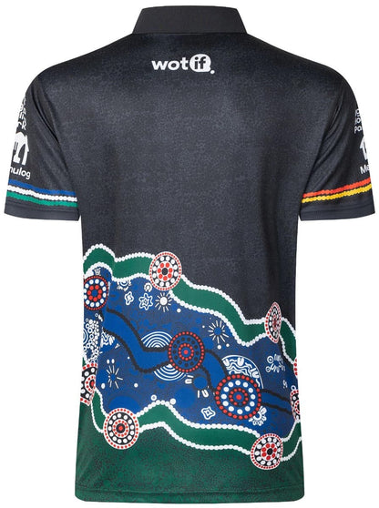 South Sydney Rabbitohs 2024 NRL Mens Indigenous Polo Shirt