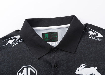 South Sydney Rabbitohs 2024 NRL Mens Indigenous Polo Shirt