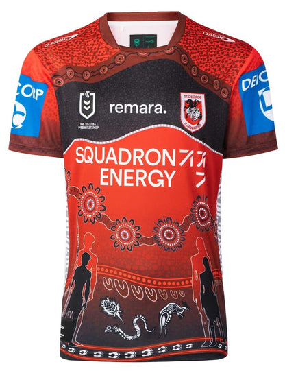St George Dragons 2025 NRL Mens Indigenous Jersey