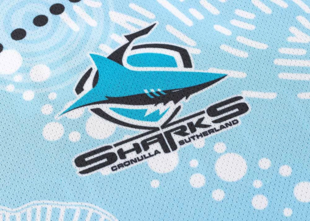 Cronulla Sharks 2024 NRL Mens Indigenous Training Shirt