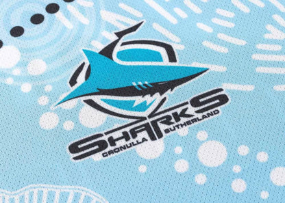 Cronulla Sharks 2024 NRL Mens Indigenous Training Shirt
