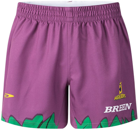 Otago Highlanders 2025 Rugby Union Mens Hulk Marvel Playing Shorts