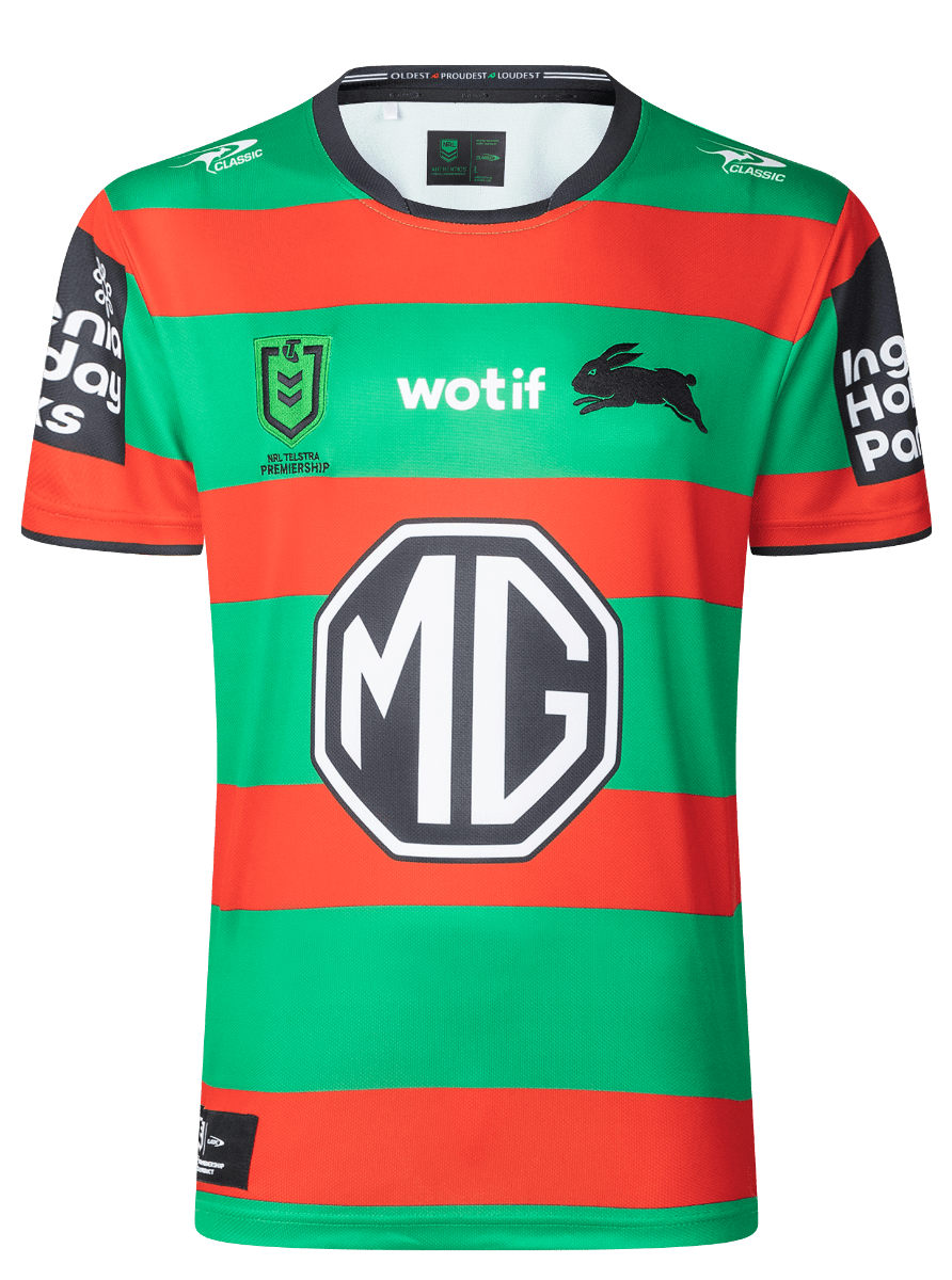 South Sydney Rabbitohs 2025 NRL Mens Home Jersey