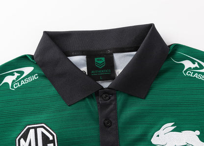 South Sydney Rabbitohs 2025 NRL Mens Players Polo Shirt