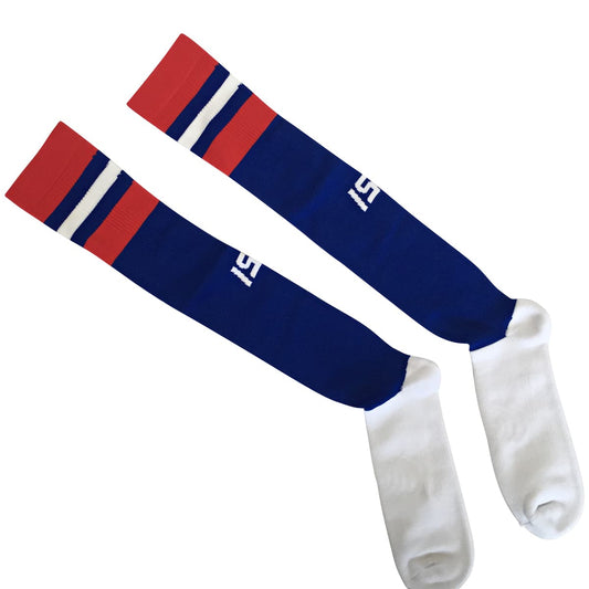Newcastle Knights ISC Players Blue Heritage Socks Size 11-14
