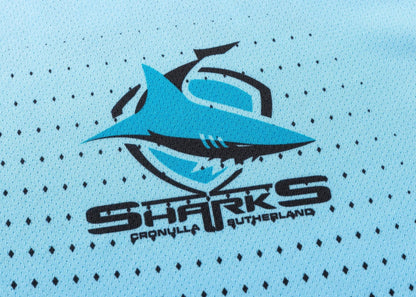 Cronulla Sharks 2025 NRL Mens Sky Training Shirt