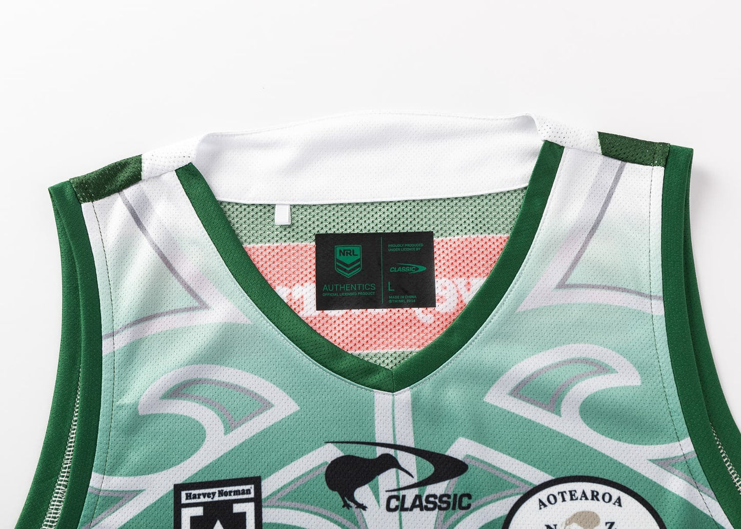 New Zealand Maori All Stars 2025 NRL Mens Training Singlet