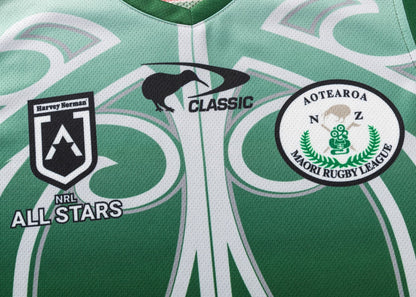 New Zealand Maori All Stars 2025 NRL Mens Training Singlet