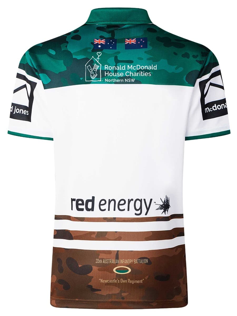 Newcastle Knights 2025 NRL Mens Anzac Jersey