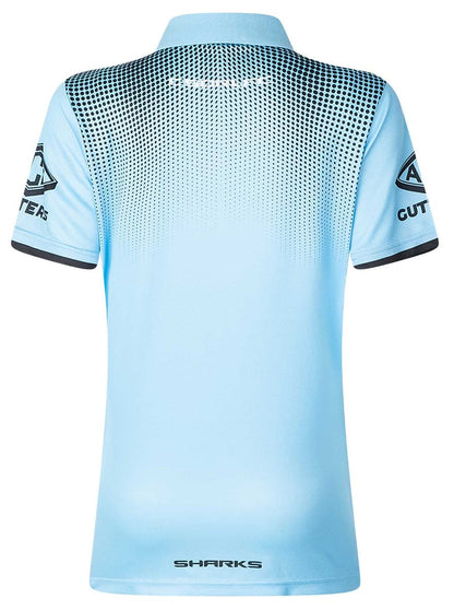 Cronulla Sharks 2025 NRL Ladies Players Polo Shirt