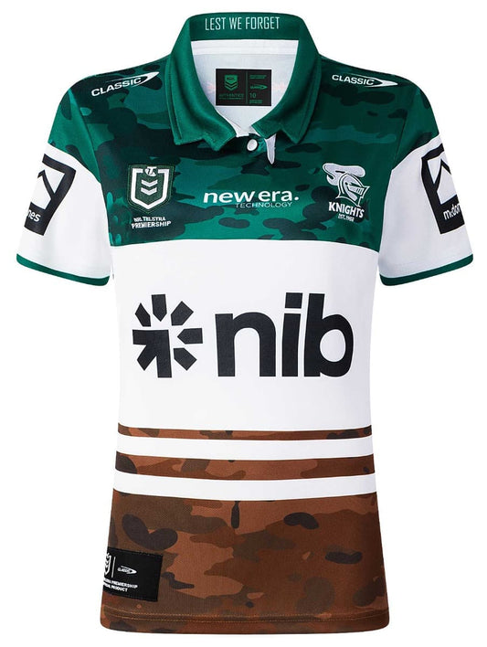 Newcastle Knights 2025 NRL Mens Anzac Jersey