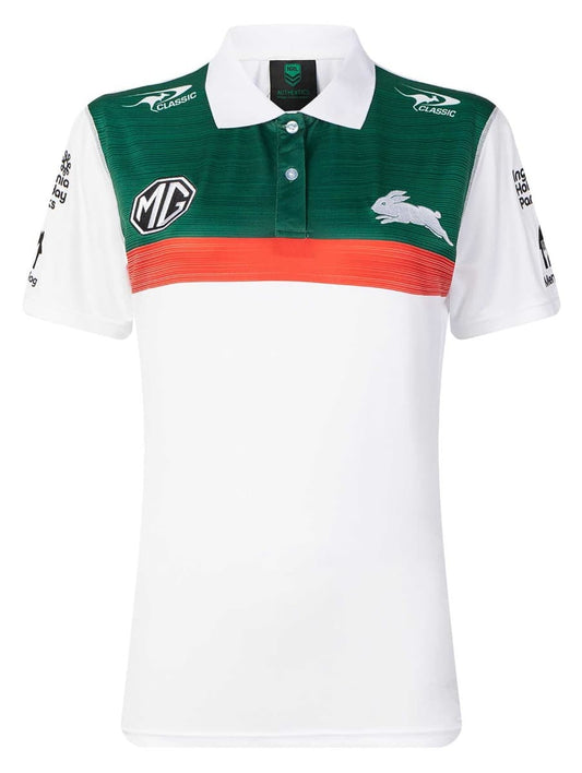 South Sydney Rabbitohs 2025 NRL Ladies Media Polo Shirt