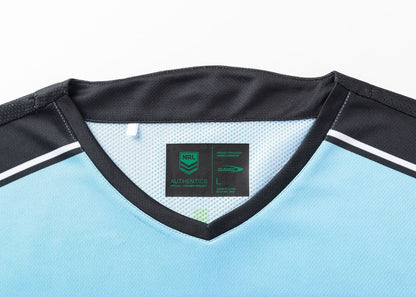 Cronulla Sharks 2025 NRL Mens Warm Up Training Shirt