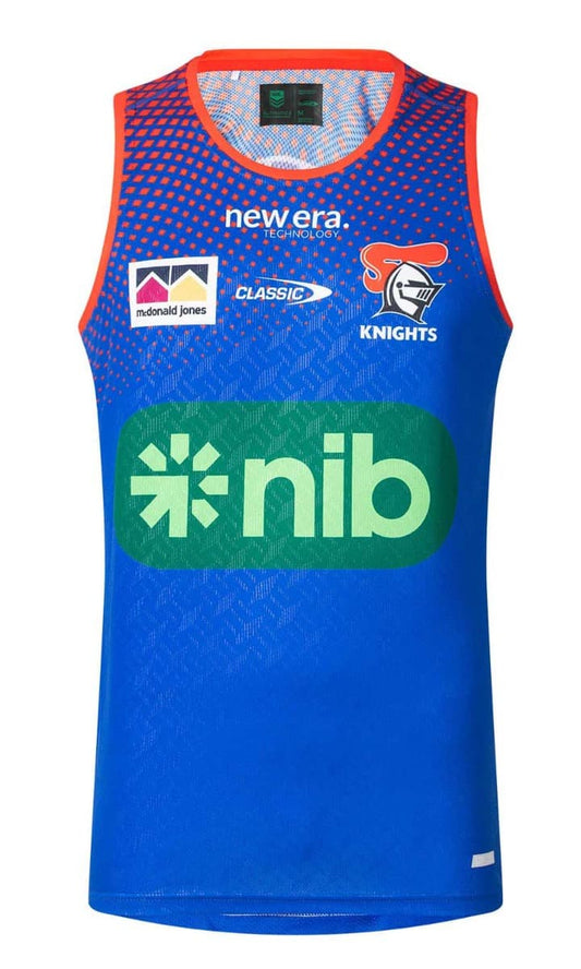 Newcastle Knights 2025 NRL Mens Royal Training Singlet