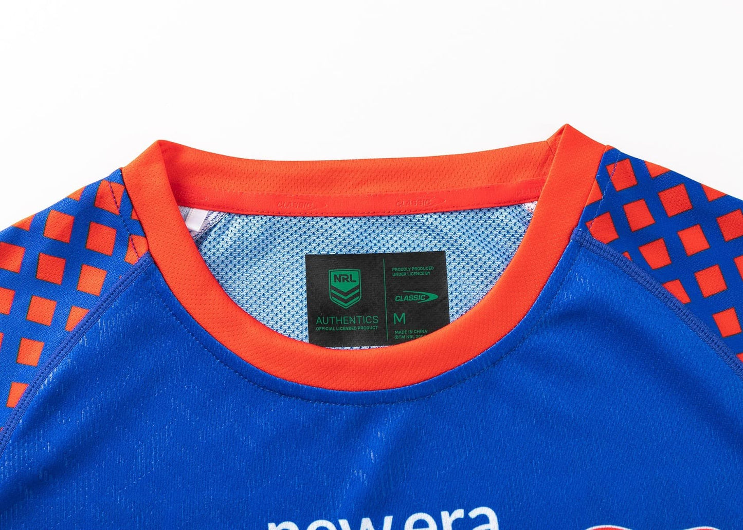 Newcastle Knights 2025 NRL Mens Royal Training Shirt