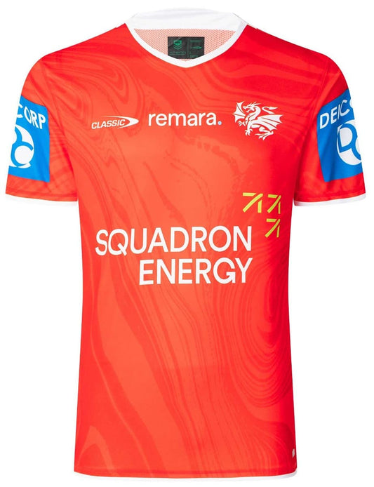 St George Dragons 2025 NRL Mens Red Training Shirt