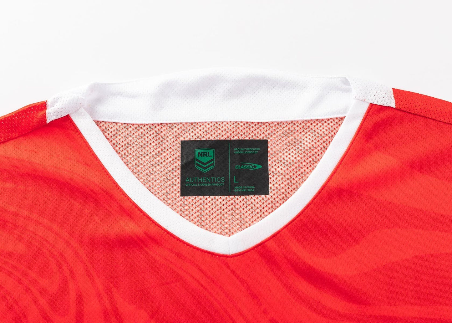 St George Dragons 2025 NRL Mens Red Training Shirt
