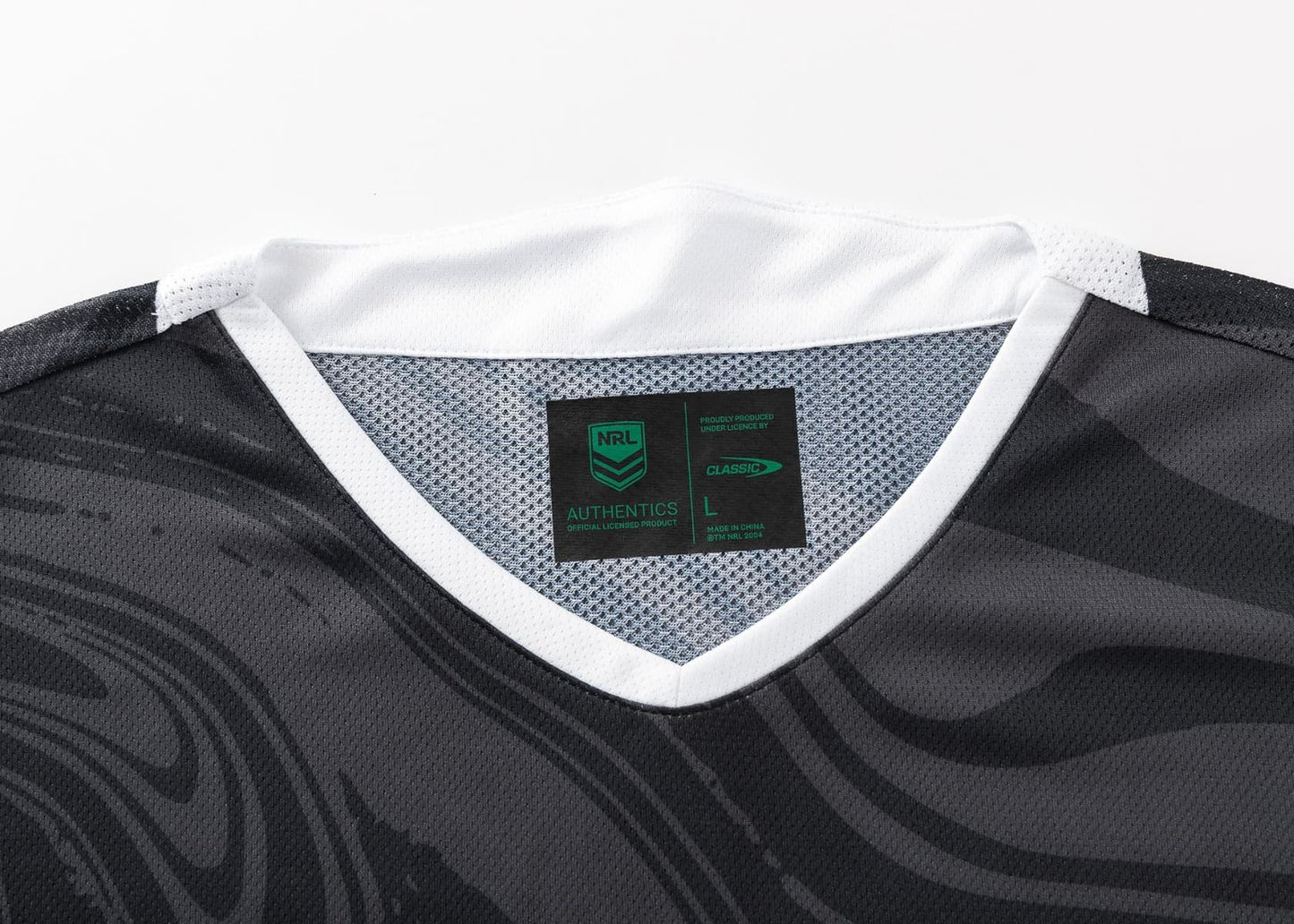 St George Dragons 2025 NRL Mens Black Training Shirt