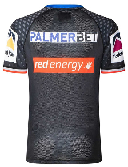Newcastle Knights 2025 NRL Mens Black Training Shirt