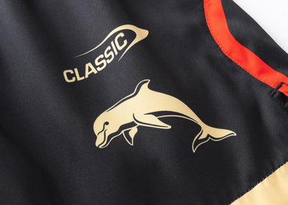 Dolphins 2025 NRL Kids Gym Shorts