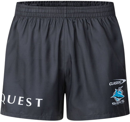 Cronulla Sharks 2025 NRL Mens Training Gym Shorts